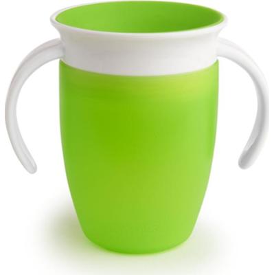 Munchkin Miracle 360° kubek treningowy z uchwytami Green 6 m+ 207 ml