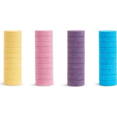Munchkin Color Buddies kolorowe tabletki musujące do kąpieli 24 m+ 40 szt.