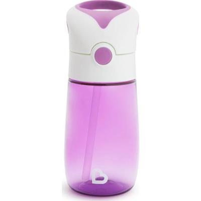 Munchkin Flip & Go kubek ze słomką 18 m+ Purple 355 ml