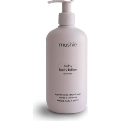 Mushie Organic Baby nawilżające mleczko do ciała dla dzieci od urodzenia Lavender 400 ml