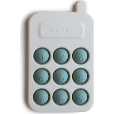 Mushie Pop-It Phone zabawka edukacyjna dla dzieci Cambridge Blue 10m+ 1 szt.