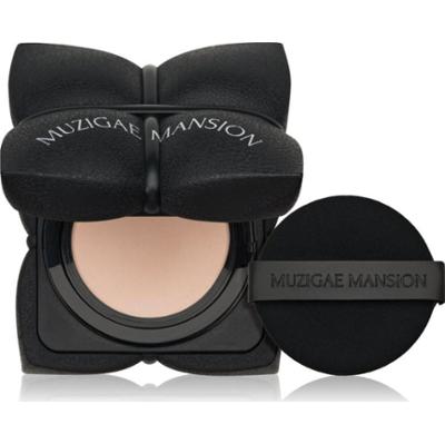 MUZIGAE MANSION Sleek Matt Cushion długotrwały podkład w gąbce SPF 50+ nadający doskonały wygląd odcień N21 15 g