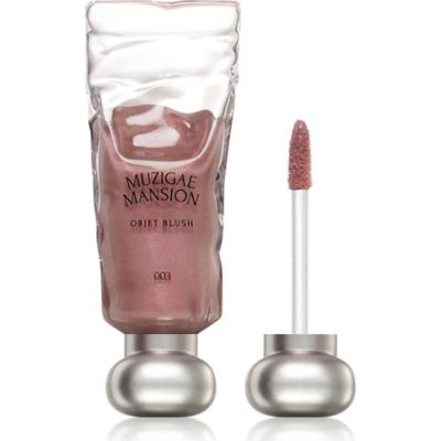 MUZIGAE MANSION Objet Blush róż w płynie z efektem rozświetlającym odcień 003 Some 5 ml