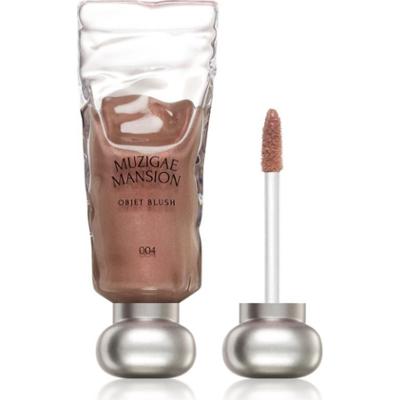 MUZIGAE MANSION Objet Blush róż w płynie z efektem rozświetlającym odcień 004 Salty 5 ml