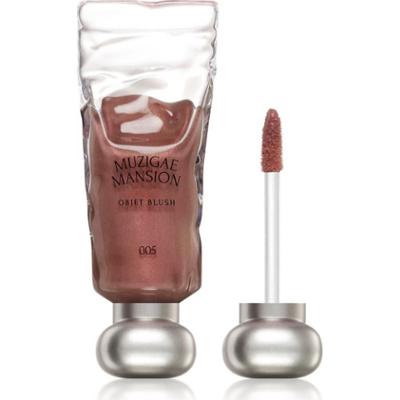 MUZIGAE MANSION Objet Blush róż w płynie z efektem rozświetlającym odcień 005 Joyful 5 ml