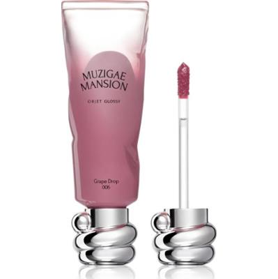 MUZIGAE MANSION Objet Glossy nawilżający błyszczyk do ust odcień 006 Grape Drop 6 g