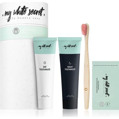 My White Secret Smile Beauty Care Gift Pack zestaw do pielęgnacji zębów dla olśniewającego uśmiechu