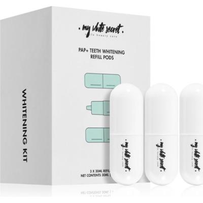 My White Secret PAP+ Teeth Whitening Refill Pods aktywujący żel wybielający napełnienie 3x10 ml
