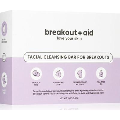 breakout + aid Facial Cleansing Bar mydło do skóry problematycznej z kwasem salicylowym