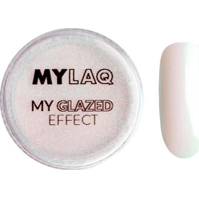 MYLAQ My Glazed Effect proszek brokatowy do paznokci 1 g