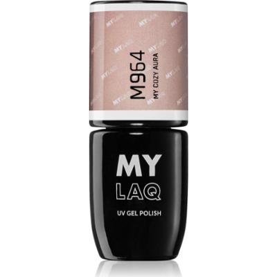 MYLAQ My Aura lakier hybrydowy do paznokci odcień My Cozy Aura 5 ml