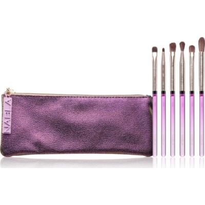 NABLA Cosmetics Amethyst zestaw pędzli do makijażu oczu z futerałem