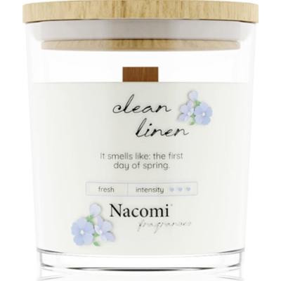 Nacomi Soy Candle Home Fragrances świeczka zapachowa z drewnianym knotem 140 g