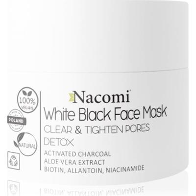 Nacomi White & Black oczyszczająca maseczka do twarzy 50 ml
