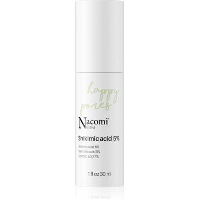 Nacomi Next Level Happy Pores peeling oczyszczający do skóry problematycznej i przetłuszczającej się Shikimic acid 5% 30 ml