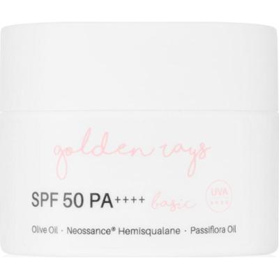 Nacomi Next Level Golden Rays krem nawilżający na dzień SPF 50 holiday 50 ml