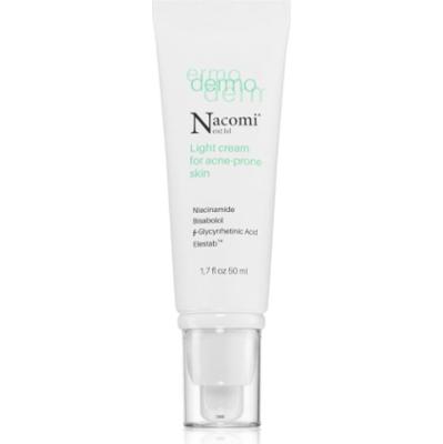 Nacomi Next Level Dermo lekki krem przeciwtrądzikowy regulujący produkcję sebum 50 ml