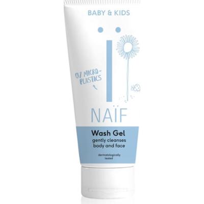 Naif Baby & Kids Wash Gel oczyszczający żel do mycia dla dzieci i niemowląt do ciała i twarzy 200 ml