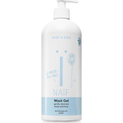 Naif Baby & Kids Wash Gel oczyszczający żel do mycia dla dzieci i niemowląt do ciała i twarzy 700 ml