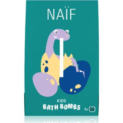 Naif Kids Bath Bombs kule do kąpieli dla dzieci 3x40 g