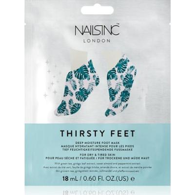 Nails Inc. Thirsty Feet maseczka nawilżająca do nóg 18 ml