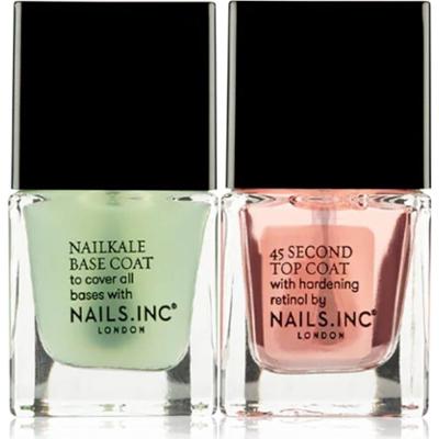 Nails Inc. Treatment Number Ones baza i top do paznokci mini