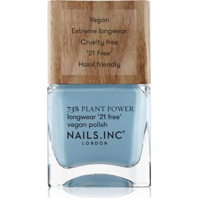 Nails Inc. Plant Power długotrwały lakier do paznokci odcień Clean To The Core 14 ml