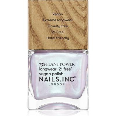 Nails Inc. Plant Power długotrwały lakier do paznokci odcień Eco Glow 14 ml