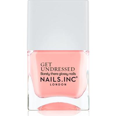 Nails Inc. Get Undressed lakier pielęgnujący do paznokci odcień Always Undressed 14 ml