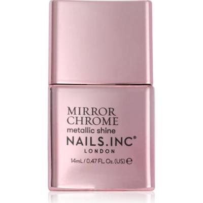 Nails Inc. Mirror Chrome lakier do paznokci z wysokim połyskiem odcień You're being Chromatic 14 ml