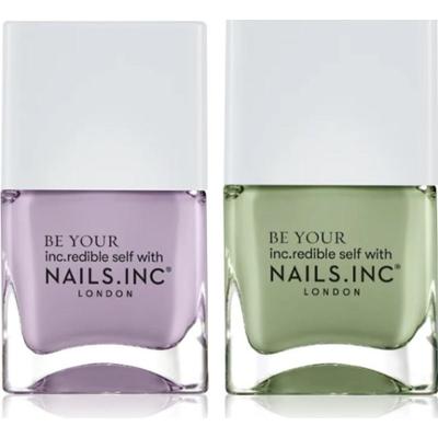 Nails Inc. Summer Matcha Mood Duo zestaw lakierów do paznokci