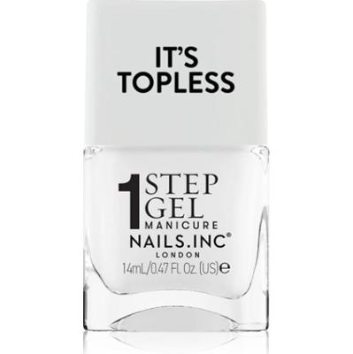 Nails Inc. It’s Topless lakier hybrydowy do paznokci dla długotrwałego efektu odcień Reese 14 ml