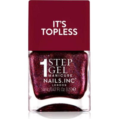 Nails Inc. It’s Topless lakier hybrydowy do paznokci dla długotrwałego efektu odcień Scarlett 14 ml