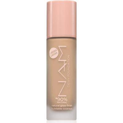 NAM Dewy długotrwały podkład w płynie z kwasem hialuronowym odcień 05 Warm Beige 30 ml