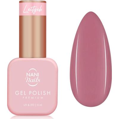 NaniNails NANI Leitgeb hybrydowy lakier do paznokci z użyciem lampy UV / LED odcień Rtěnka na límečku 6 ml