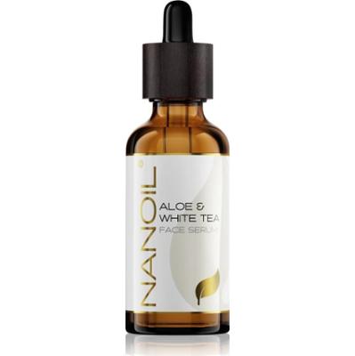 Nanoil Aloe & White Tea serum do twarzy z aloesem i białą herbatą 50 ml
