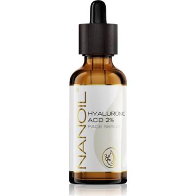Nanoil Hyaluronic Acid 2% intensywnie nawilżające serum do twarzy z kwasem hialuronowym 50 ml