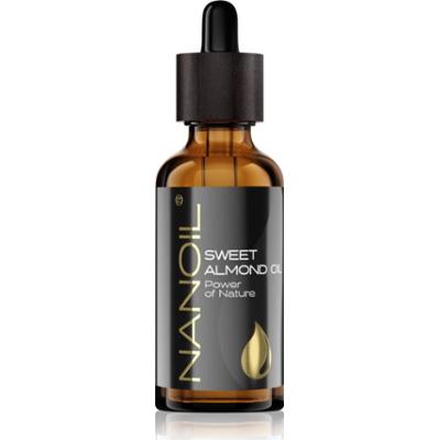 Nanoil Sweet Almond Oil olejek migdałowy do twarzy, ciała i włosów 50 ml