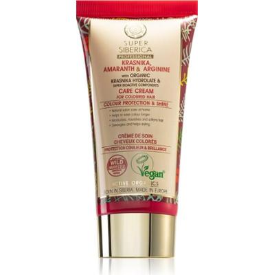 Natura Siberica Krasnika, Amaranth & Arginine krem pielęgnujący do włosów farbowanych 50 ml