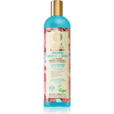 Natura Siberica Limonnik, Ginseng & Biotin balsam wzmacniający przeciw wypadaniu włosów 400 ml