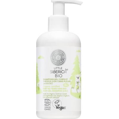 Natura Siberica Little Siberica BIO żel do mycia ciała i włosów dla dzieci od urodzenia 250 ml