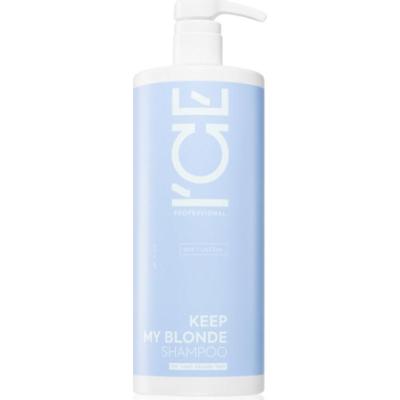 Natura Siberica ICE Professional Keep My Blonde szampon neutralizujący żółte odcienie do włosów rozjaśnionych, z pasemkami w odcieniu chłodnego blondu