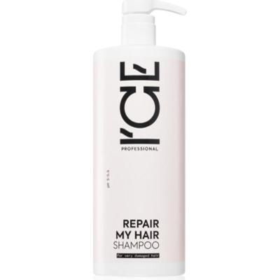 Natura Siberica ICE Professional Repair My Hair delikatny szampon oczyszczający z keratyną 1000 ml