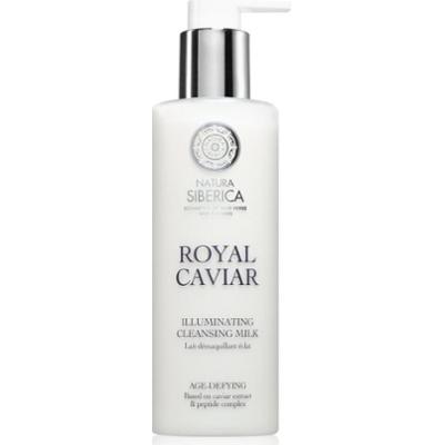 Natura Siberica Royal Caviar rozświetlające mleczko do mycia z kawiorem 200 ml