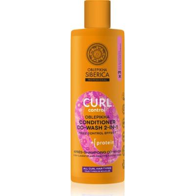 Natura Siberica Oblepikha Siberica Curl Control odżywka wygładzająca puszące i elektryzujące się włosy do włosów kręconych 400 ml