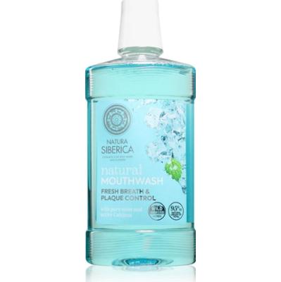 Natura Siberica Natural Mouthwash Fresh Breath & Plaque Control płyn do płukania ust odświeżający oddech 520 ml