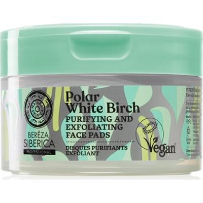 Natura Siberica Polar White Birch złuszczające płatki do twarzy do cery tłustej i problematycznej 20 szt.