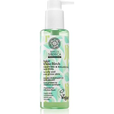 Natura Siberica Polar White Birch oczyszczający peeling żelowy do cery tłustej i problematycznej 145 ml