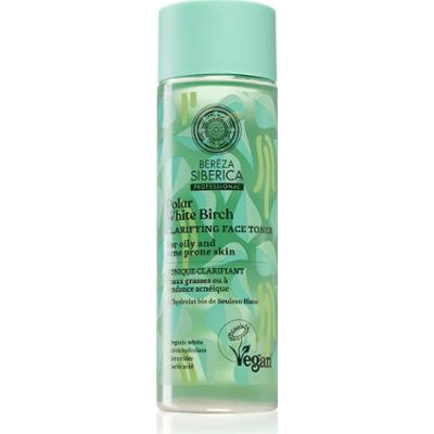 Natura Siberica Polar White Birch tonik rozjaśniający do cery tłustej i problematycznej 200 ml