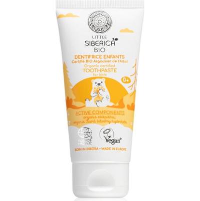 Natura Siberica Little Siberica BIO naturalna pasta do zębów dla dzieci smak Altai Sea Buckthorn 60 g
